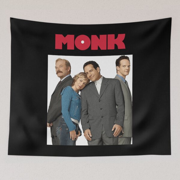 Item preview, Adrian Monk Natalie Teeger  Leland Stottlemeyer Randy Disher designed and sold by Yonatan Ben Haim.
