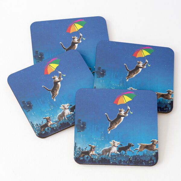 Item preview, KITTY FLYING designed and sold by artfu.