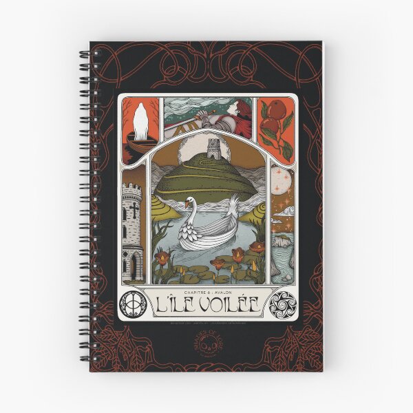 Item preview, Copy of Isle of Avalon - Arthurian Legends designed and sold by Shades of Lore, Folklore illustrations..