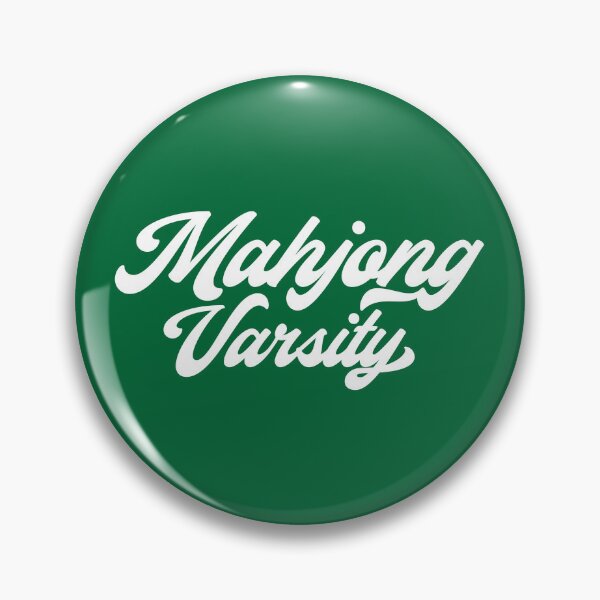 Item preview, Mahjong Varsity Seasoned Player Statement (Dark Version) designed and sold by teeworthy.