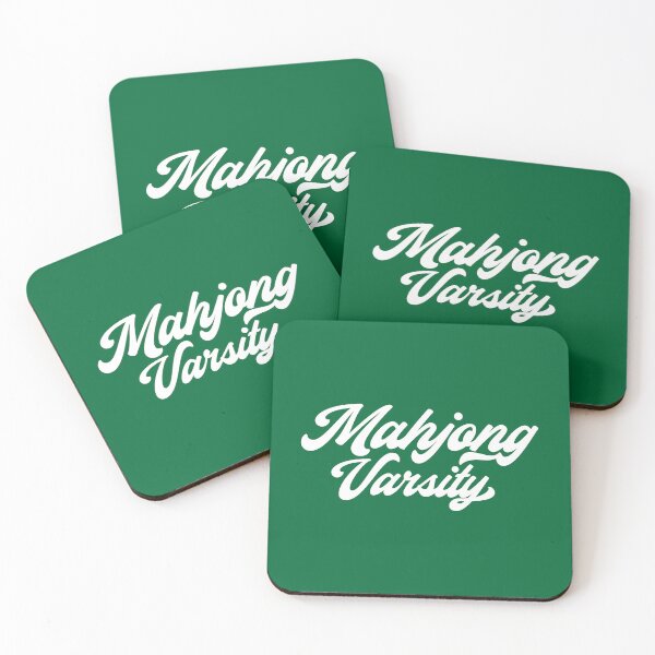 Item preview, Mahjong Varsity Seasoned Player Statement (Dark Version) designed and sold by teeworthy.