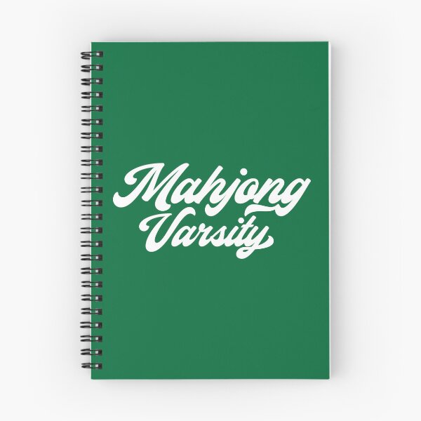 Item preview, Mahjong Varsity Seasoned Player Statement (Dark Version) designed and sold by teeworthy.