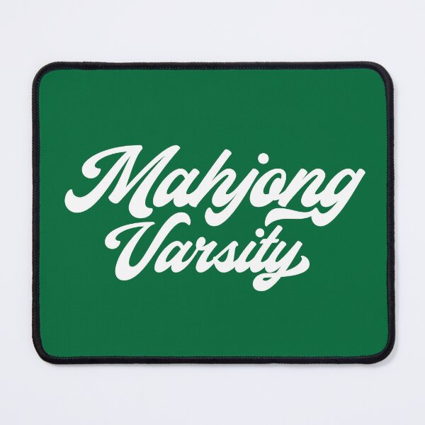 Item preview, Mahjong Varsity Seasoned Player Statement (Dark Version) designed and sold by teeworthy.