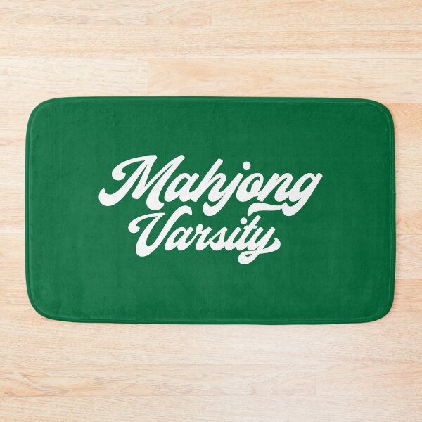 Item preview, Mahjong Varsity Seasoned Player Statement (Dark Version) designed and sold by teeworthy.