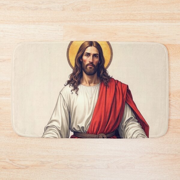 Item preview, Welcoming Jesus Portrait - Renaissance-Inspired Sacred Art designed and sold by Pastor Reeves Studio.