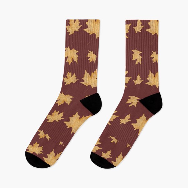 Item preview, Golden Maple Leaf Autumn Seamless Pattern. designed and sold by Teenidesign .