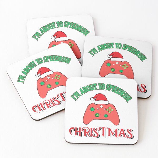 Item preview, I'm About to Speedrun Christmas – Playful Gamer Controller Design designed and sold by PHRASEandSTYLE.