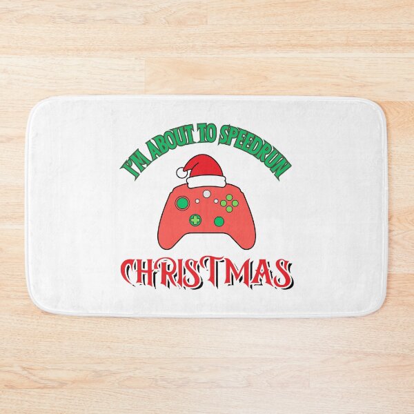 Item preview, I'm About to Speedrun Christmas – Playful Gamer Controller Design designed and sold by PHRASEandSTYLE.