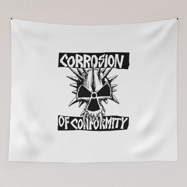 Item preview, Corrosion Of Conformity Band White Logo  designed and sold by PamelaTemples.