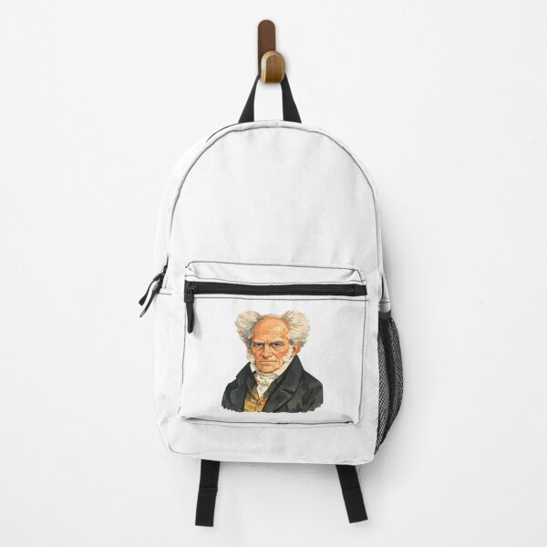 Item preview, Arthur Schopenhauer, Modern Philosopher, Gouache Poster Paint designed and sold by shadow-bloom.