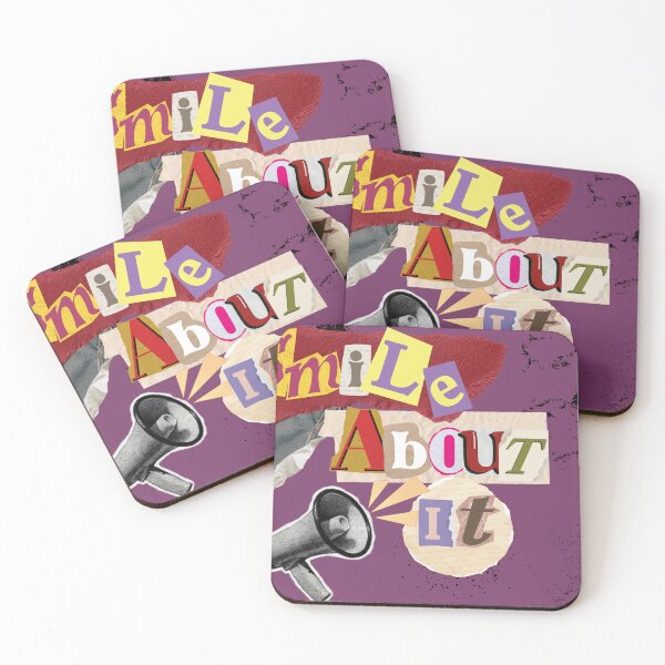 Item preview, Smile About It | Grunge Y2K Design designed and sold by CyberangelPrint.