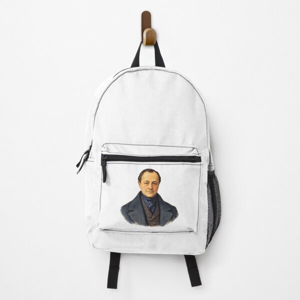 Item preview, Auguste Comte, Modern Philosopher, Gouache Poster Paint designed and sold by shadow-bloom.