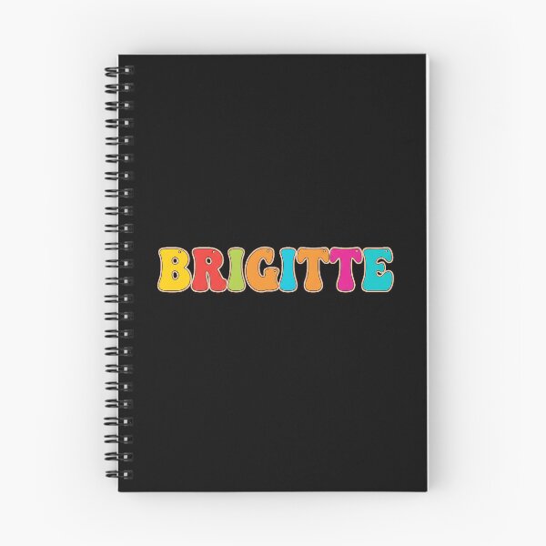 Item preview, ❤️ Brigitte Personalized Name Wavy Retro Shirt, Coffee Mug, Sticker Gift designed and sold by HelixPedia.