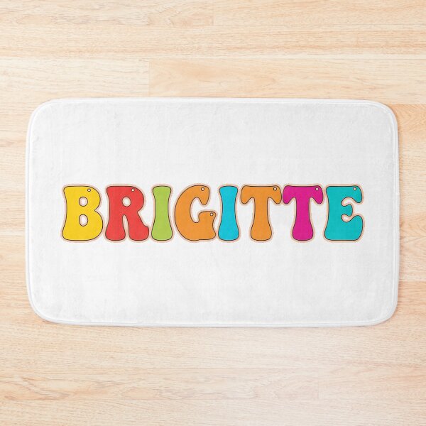 Item preview, ❤️ Brigitte Personalized Name Wavy Retro Shirt, Coffee Mug, Sticker Gift designed and sold by HelixPedia.