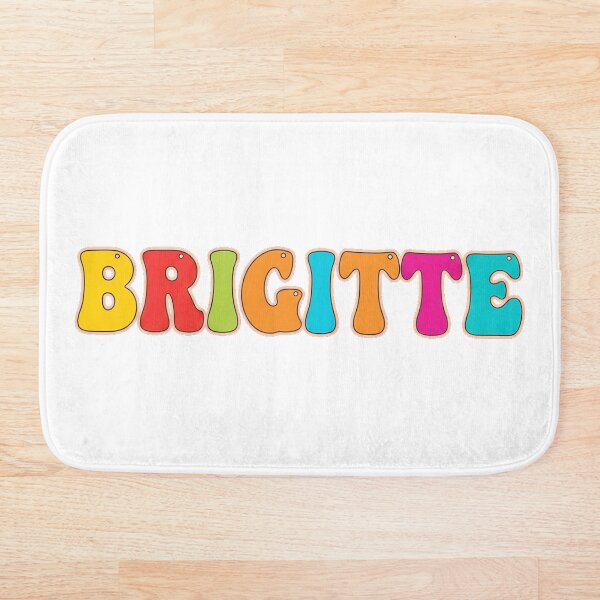 Artikelvorschau, ❤️ Personalisiertes Brigitte-Namens-Shirt im Wellen-Retro-Stil, Kaffeetasse, Aufkleber-Geschenk entworfen und verkauft von HelixPedia.