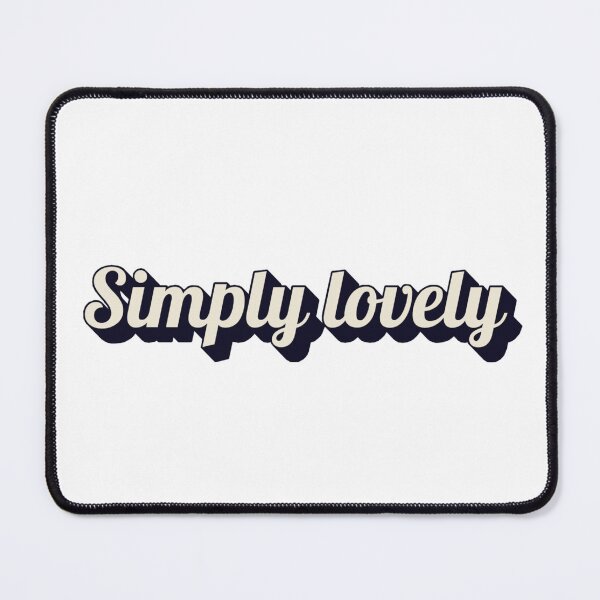 Item preview, Simply Lovely Cute Minimal Typography Sticker designed and sold by iluminationDraw.