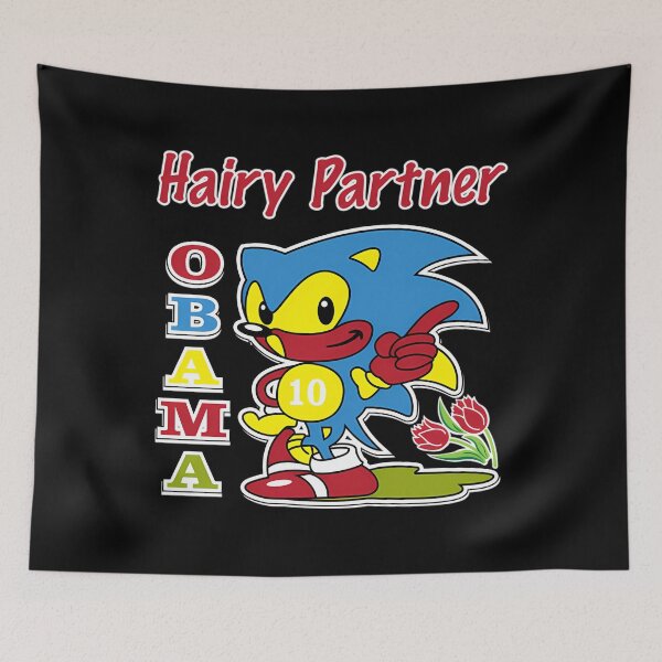 Item preview, Hairy Partner Obama Sonic designed and sold by imax007.