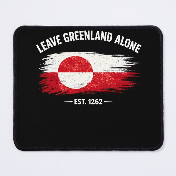 Item preview, Leave Greenland Alone Vintage Design designed and sold by HUTEND.