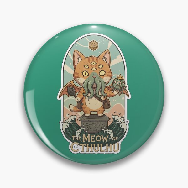 Item preview, The Meow of Cthulhu designed and sold by UrbanCreatures.