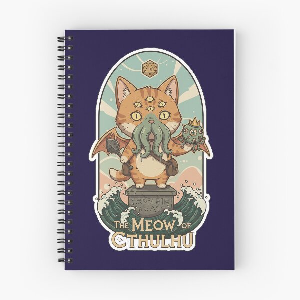 Item preview, The Meow of Cthulhu designed and sold by UrbanCreatures.