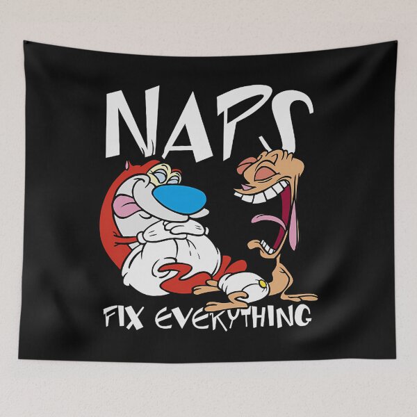 Item preview, The Ren & Stimpy Show naps fix everything designed and sold by imax007.