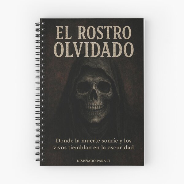Item preview, Notebook of Forgotten Face – Death’s Silent Smile designed and sold by Anomaly 404 Error.
