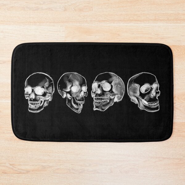 Item preview, Four Skull Sketch designed and sold by Geekadee.
