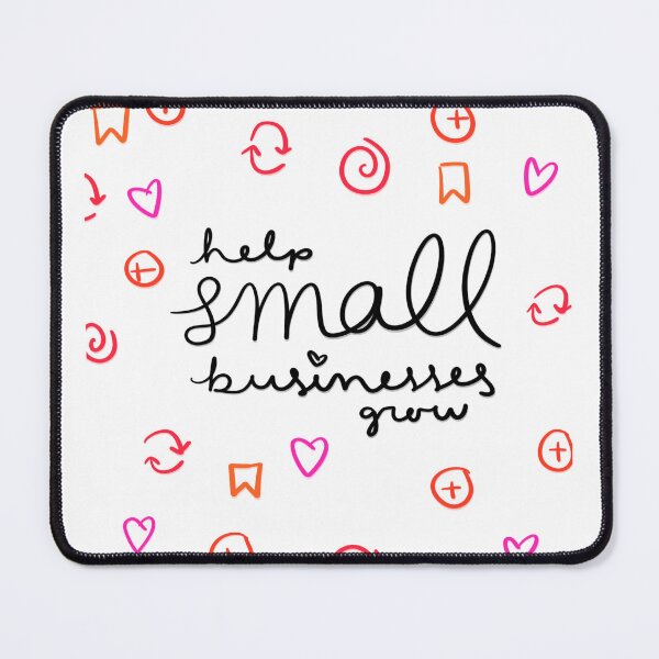 Item preview, Support small business social media interaction help small businesses grow designed and sold by Mariecobiz.