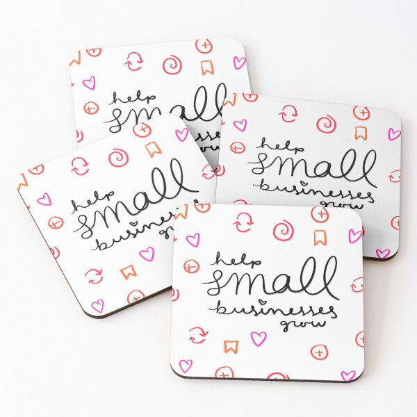 Item preview, Support small business social media interaction help small businesses grow designed and sold by Mariecobiz.