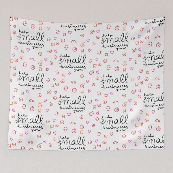 Item preview, Support small business social media interaction help small businesses grow designed and sold by Mariecobiz.