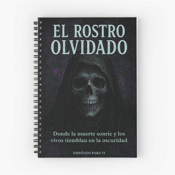 Item preview, 02 of Notebook of Forgotten Face – Death’s Silent Smile designed and sold by Anomaly 404 Error.