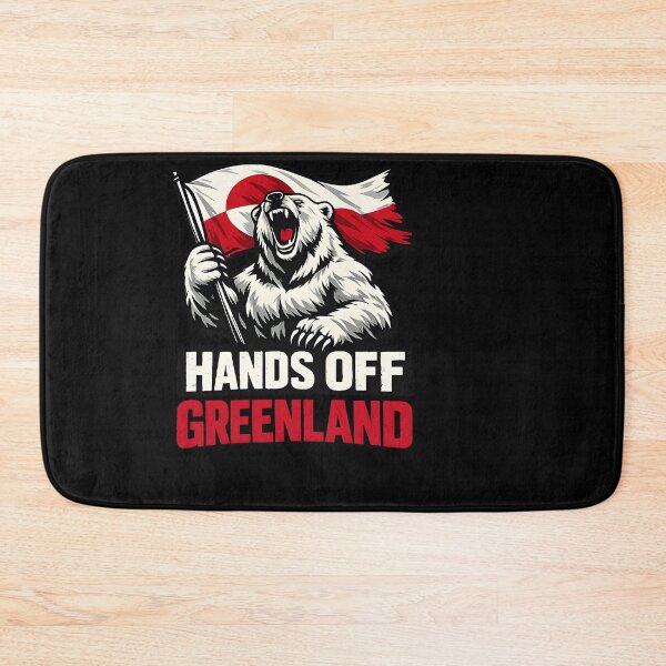 Item preview, Hands Off Greenland Polar Bear Design designed and sold by HUTEND.