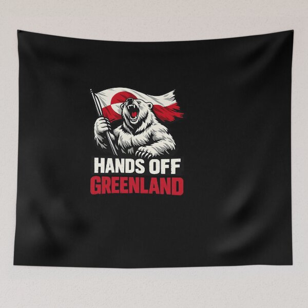 Item preview, Hands Off Greenland Polar Bear Design designed and sold by HUTEND.