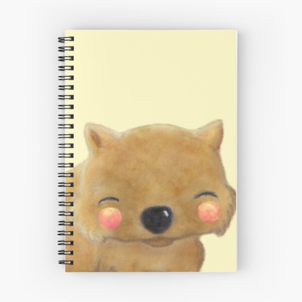 Item preview, Wee Golden Wombat - Cute Watercolor designed and sold by LittleCloudShop.