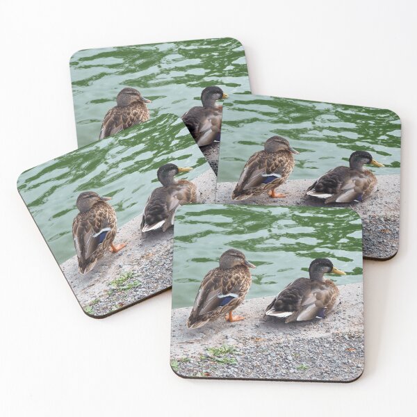 Item preview, Two Ducks Resting By a Pond designed and sold by BackyardBirder.