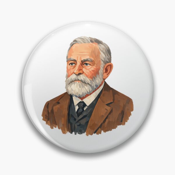 Item preview, Gottlob Frege, Modern Philosopher, Gouache Poster Paint designed and sold by shadow-bloom.