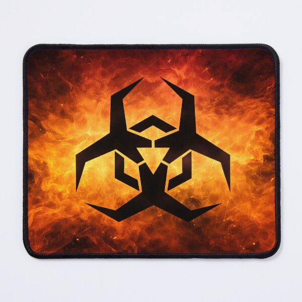 Item preview, Biohazard Fire designed and sold by Kaleidoscope Print.