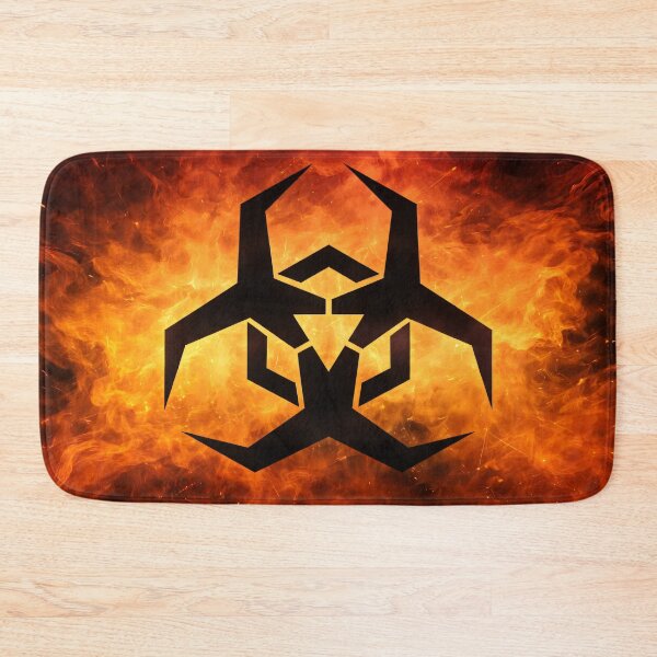 Item preview, Biohazard Fire designed and sold by Kaleidoscope Print.