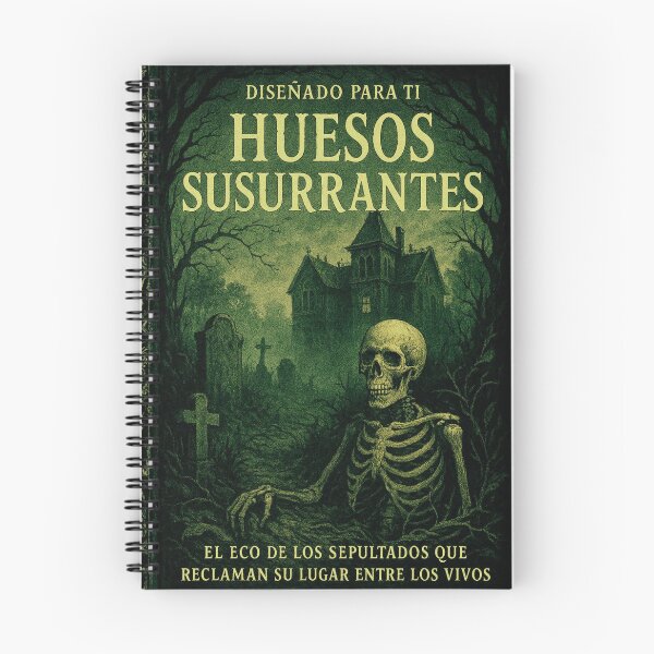 Item preview, Notebook of Whispering Bones 02 – Echoes from the Grave designed and sold by Anomaly 404 Error.
