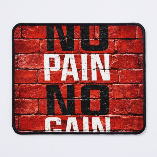 Item preview, No Pain No Gain designed and sold by Kaleidoscope Print.