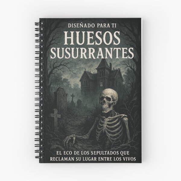 Item preview, Notebook of Whispering Bones 03 – Echoes from the Grave designed and sold by Anomaly 404 Error.