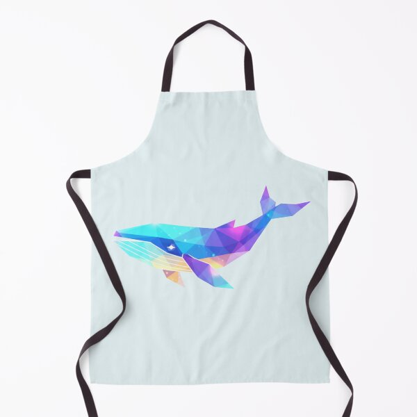 Item preview, Pastel Geometric Glow Whale Art designed and sold by bsbd-action.