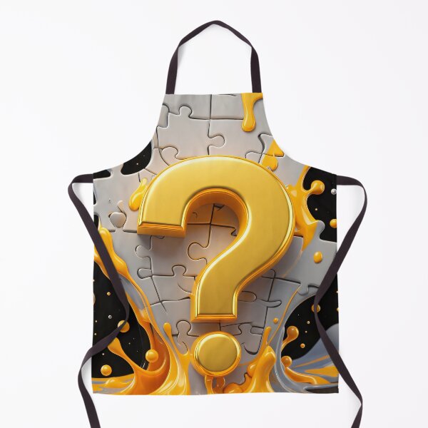 Item preview, Golden Question Puzzle designed and sold by Kaleidoscope Print.