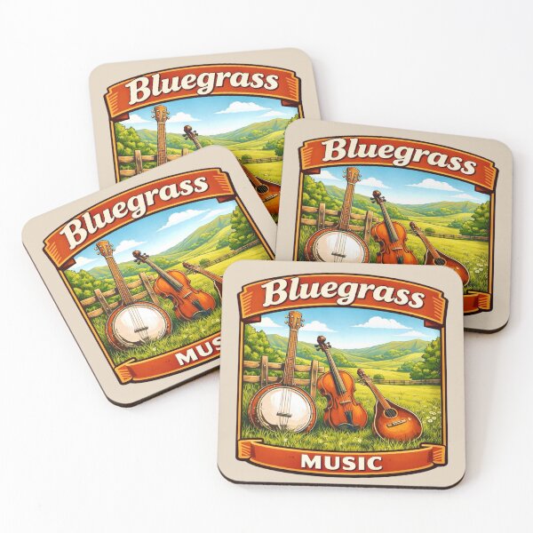 Item preview, Bluegrass Music - Banjo, Fiddle, Mandolin designed and sold by Myra365Art.