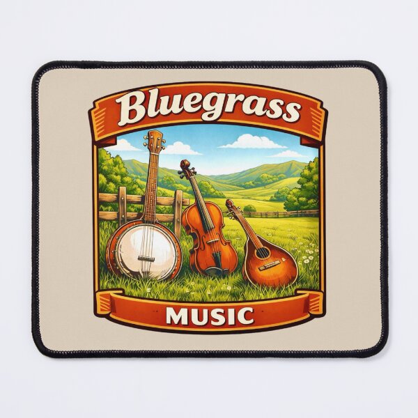 Item preview, Bluegrass Music - Banjo, Fiddle, Mandolin designed and sold by Myra365Art.