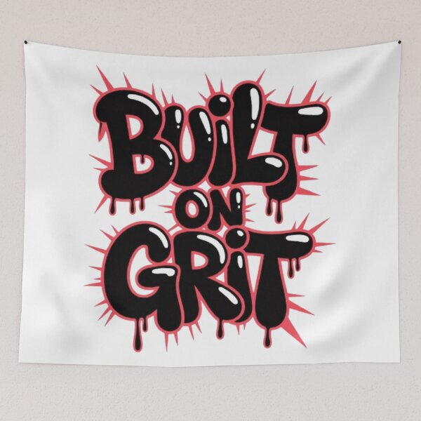 Item preview, Built On Grit — Relentless Effort Statement Tee designed and sold by NewUSShop.