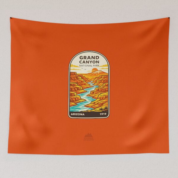 Item preview, Grand Canyon National Park, Arizona | Iconic Trails and Peaks Series designed and sold by WanderUpNorth.