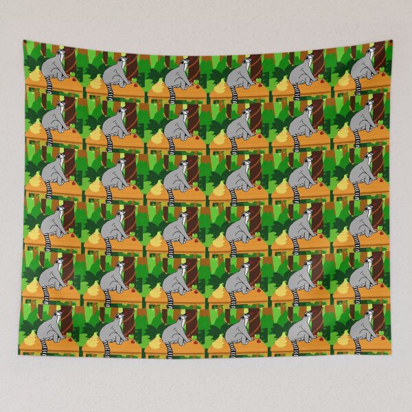 Item preview, Lemur’s Lunch Break designed and sold by icedragonart77.