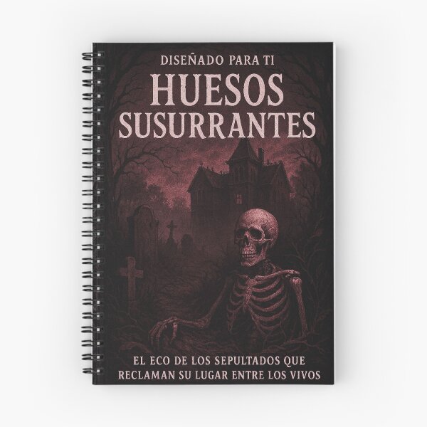 Item preview, 05 of Notebook of Whispering Bones – Echoes from the Grave designed and sold by Anomaly 404 Error.
