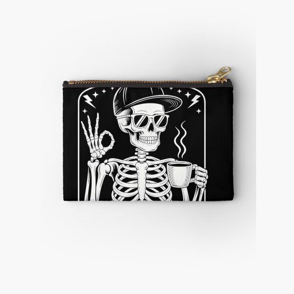Item preview, Cheer Dad Skeleton Coffee Fathers Day Joke designed and sold by creatinkhavnica.